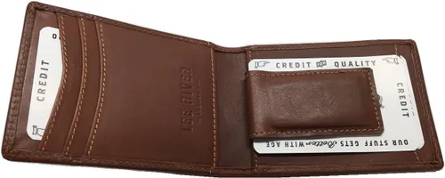 Miniatura 2 de cartera & dinero clip irlandés céltico nudo de piel hecha en Irlanda