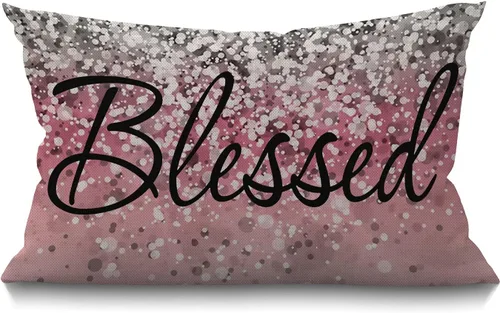 Miniatura 17 de Smooffly Funda de almohada rectangular oblonga estilo granja con palmeras, hojas vívidas y realistas de crecimiento de palmeras, temática