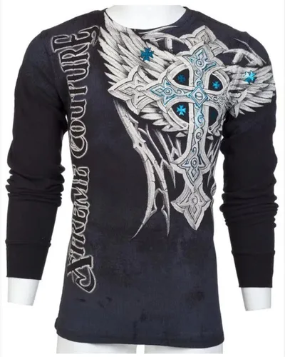 Miniatura 4 de Xtreme Couture by Affliction - Camisa térmica para hombre