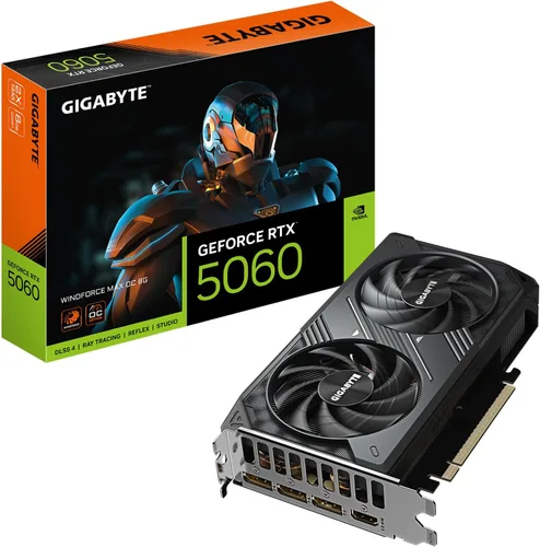 Miniatura 11 de GIGABYTE Tarjeta gráfica GeForce RTX 4060 Gaming OC 8G, 3 ventiladores WINDFORCE, 8 GB 128 bits GDDR6, tarjeta de video GV-N4060GAMING OC-8GD