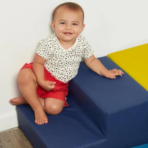 Miniatura 9 de SoftScape - Escalador de esquina para niños pequeños, estructura de juego activo para interiores para niños pequeños y niños, espuma suave segura