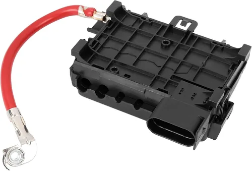 Miniatura 4 de X AUTOHAUX Caja de fusibles Terminal de batería Soporte de bloque de fusibles 1J0937550A 1J0937550B para VW Jetta Golf Mk4 Beetle 1999-2004