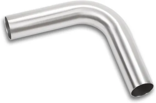 Miniatura 20 de Codo de 180 Grados 1.5 Pulgadas 38mm OD Tubo de Aleación de Aluminio para Intercooler, Tubería de Admisión de Aire, Radio 1.5D, Acabado Cepillado