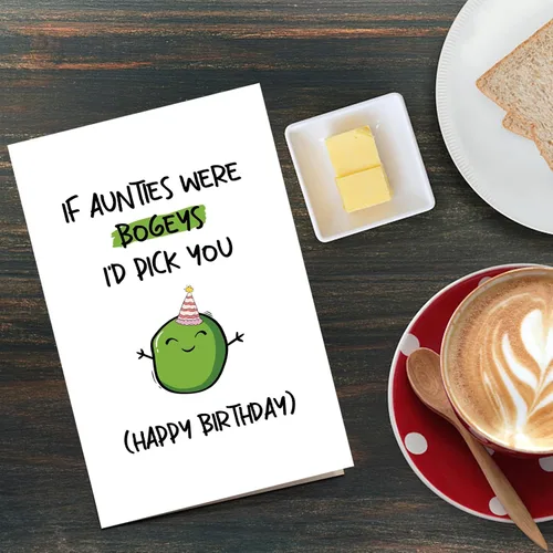 Miniatura 6 de Qiliji Divertida tarjeta de cumpleaños para tía, tarjeta de cumpleaños humorística para tía, tarjeta de feliz cumpleaños de sobrina sobrino, If