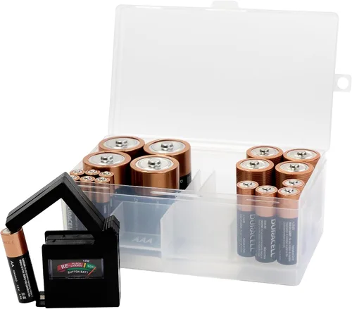 Miniatura 8 de Dial Industries - Funda organizadora de almacenamiento de batería, 8D