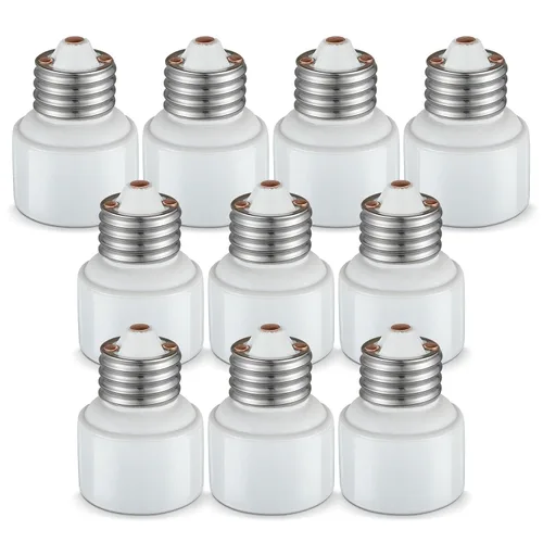 Miniatura 8 de Extensor de Enchufe de Luz, Adaptador de Extensión de Enchufe de Porcelana, Adaptador Extensor de Enchufe de Bombilla de Rosca Media Estándar E26 a