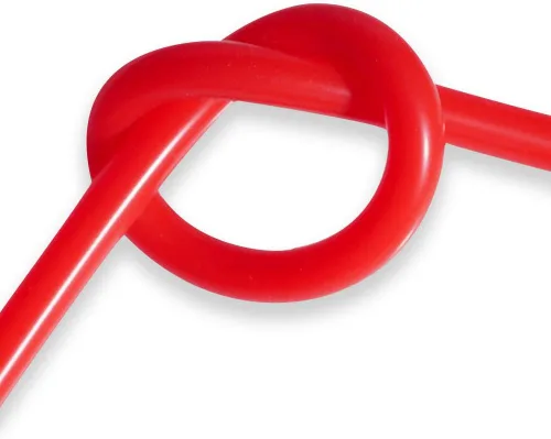 Miniatura 3 de QuQuyi Manguera de vacío de silicona de 3/8 pulgadas (0.354 in) de diámetro interior x 1/2 pulgadas de diámetro exterior, color rojo, alta