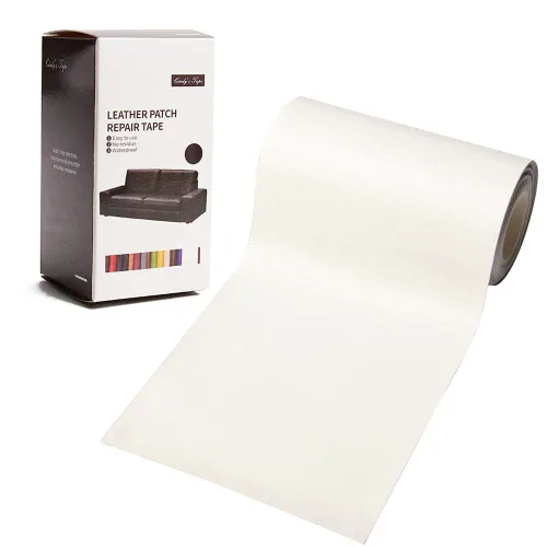 Miniatura 26 de Cindy's Tape Cinta de cuero adhesiva impermeable para reparaciones de 3 x 60 pulgadas para sofás, asientos de automóvil, bolsas, muebles, asiento