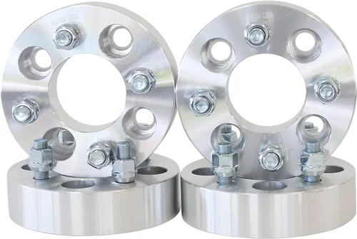 Miniatura 9 de 4x4 EZ GO EZGO Club tacos espaciadores de rueda para Carrito de golf 1/2x20 - SmartPartsCo., plateado (2 QTY Silver)
