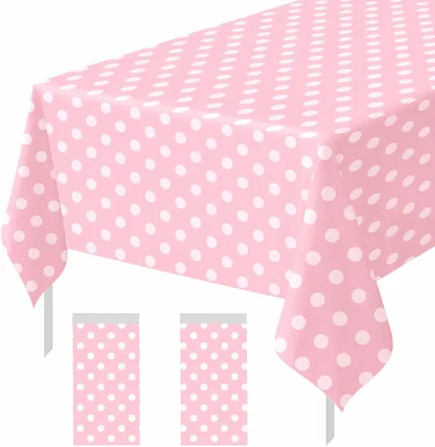 Miniatura 48 de Paquete de 2 Manteles de Plástico Beige Desechables Cubiertas de Mesa Mantel Rectangular Beige para Fiesta Baby Shower Boda Cumpleaños Mantel