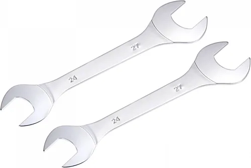 Miniatura 12 de uxcell Llave fina de extremo abierto, 0.315 in x 0.394 in, espejo métrico, acero de alto carbono, para mantenimiento doméstico y reparaciones