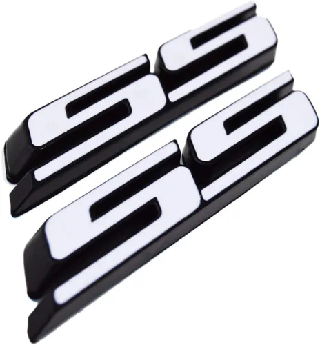 Miniatura 12 de Calcomanía de emblema interior para maletero lateral de parrilla azul cromado con adhesivo para Chevrolet Chevy Camaro Impala Malibu Holden azul