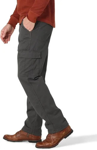 Miniatura 2 de Wrangler Authentics - Pantalón tipo cargo con vellón para hombre