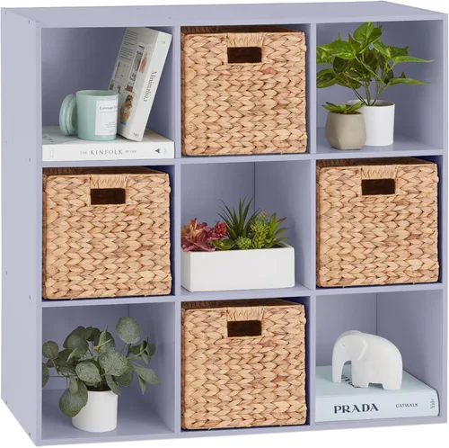 Miniatura 9 de Best Choice Products Organizador de almacenamiento de 6 cubos, abertura de estante de 13.5 pulgadas, estantería, librero, estante de exhibición