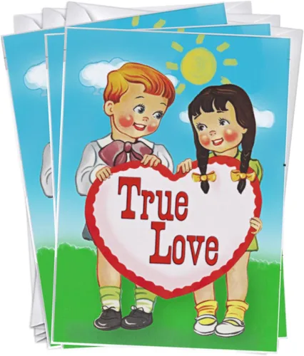 Miniatura 18 de Wright Home & Gift Divertidas tarjetas de felicitación del día de San Valentín/Galentines Paquete de 20 unidades a granel + 20 sobres (5 x 7)