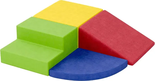 Miniatura 8 de TOLEAD Bloques Grandes de Escalada para Bebés 4 piezas Juguetes de Escalada para Niños Pequeños - Equipo de Gimnasio de Juego de Espuma Suave
