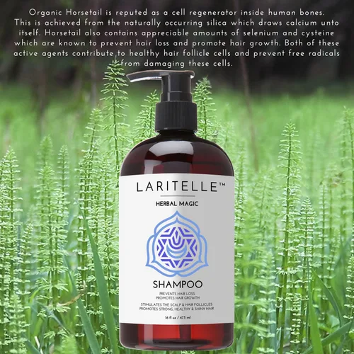 Miniatura 7 de Laritelle Cuidado orgánico del cabello, Champú Champú 17.5 onzas