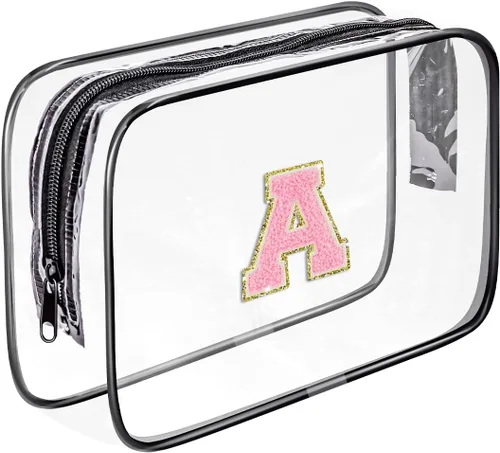 Bolsa de aseo transparente Fodofodo, bolsa de aseo de viaje portátil, bolsa de maquillaje impermeable, organizador de almacenamiento de cosméticos