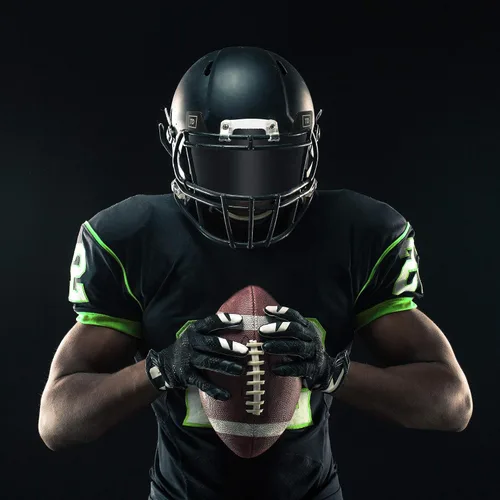 Miniatura 2 de TD Sports - Visera de fútbol para niños, jóvenes y adultos, protección ocular para casco y máscara facial