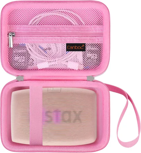 Miniatura 12 de Canboc Estuche de transporte para Fujifilm Instax Mini Link 3 2 1 Impresora para smartphone, bolsillo de malla para película instantánea y cable