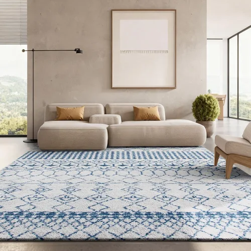 Miniatura 14 de SAFAVIEH Tulum Collection - Alfombra decorativa de 2 x 3 pies, diseño marroquí bohemio envejecido, no desprende pelusa y fácil de limpiar, ideal