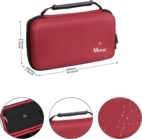 Miniatura 7 de Mchoi Funda rígida portátil compatible con cortapelos inalámbrica Oster Professional, Classic 76, solo funda