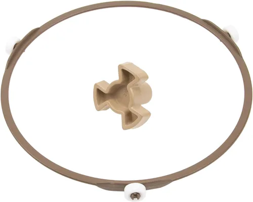 1 juego de acoplador giratorio para microondas y placa de vidrio, anillo de rueda de soporte de rueda de diámetro exterior de 7 pulgadas/7.008 in,
