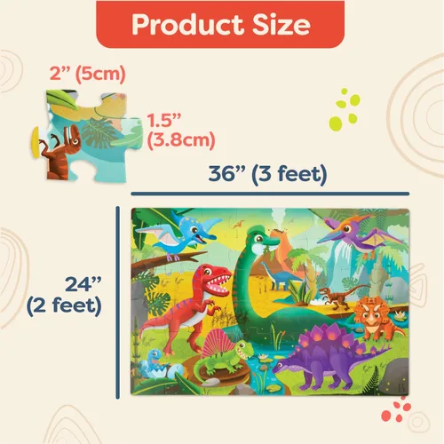 Miniatura 8 de B. toys Juego de rompecabezas - Juego clásico con diseños coloridos - Juguetes educativos y de desarrollo para más de 3 años - Paquete de 3
