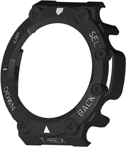 Miniatura 3 de Funda para Amazfit T-Rex 2, a prueba de golpes, funda protectora de TPU duradera, accesorios para Amazfit T Rex 2 Smartwatch (negro)