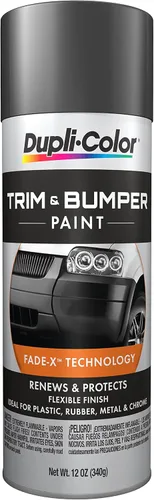 Miniatura 8 de Dupli-Color ETB101000 - Pintura en aerosol para moldura y parachoques, color negro, lata de aerosol de 11 onzas