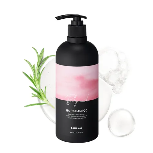 Champú Coreano con Romero – Fórmula para el Cuero Cabelludo Libre de Sulfatos, Siliconas y Parabenos – Fortalece, Hidrata y Refresca el Cabello con