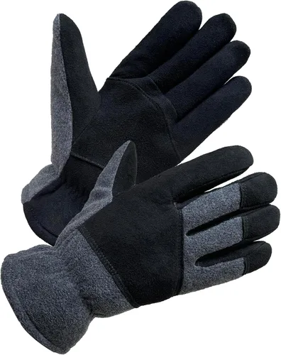 Miniatura 10 de SKYDEER Super Soft and Warm Winter Gloves with Deersplit Leather Suede and 3M Thinsulate Insulation for Cold Weather SD5176T