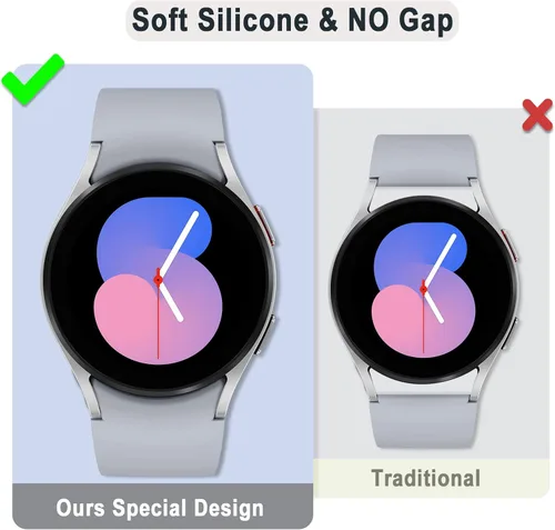 Miniatura 3 de Para Samsung Galaxy Watch 6 5 4 Band 1.575 in 1.732 in/Galaxy Watch 5 Pro Band 1.772 in/Galaxy Watch 6 Classic Band 1.693 in 1.850 in/Galaxy Watch 4
