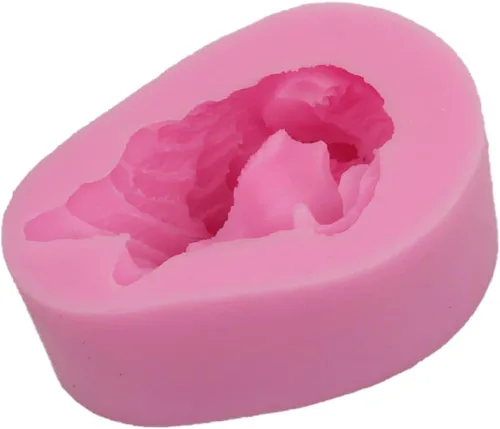 Miniatura 7 de Molde de silicona para velas de ángel durmiente, molde de jabón de silicona Baby Angel para fondant, molde para hornear pasteles de chocolate