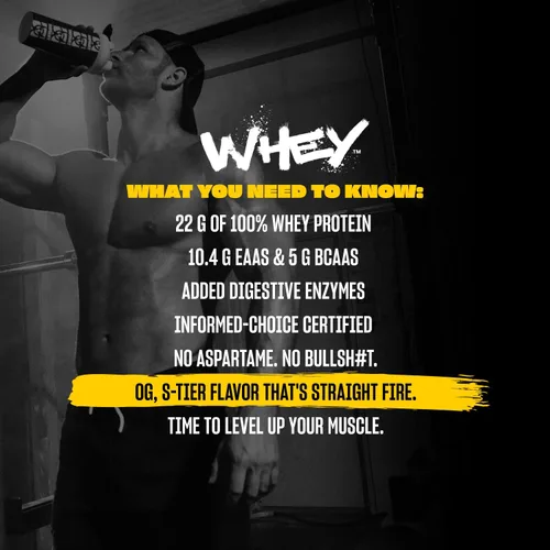 Miniatura 4 de Mutant Whey - Batido en polvo 100% de proteína de suero de leche, sabor gourmet, 0.78 oz de proteína, absorción rápida, fácil de digerir, 5 libras
