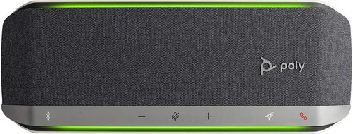 Poly - Sincronización de más de 40 altavoces inteligentes Bluetooth (Plantronics) - Espacios de trabajo flexibles - Conéctate a PC/Mac a través de