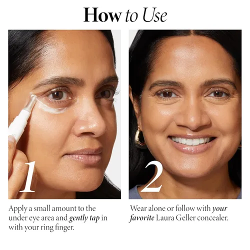 Miniatura 3 de LAURA GELLER NEW YORK Spackle Primer Iluminador, Hidratante y Aclarante para Debajo de los Ojos - Reduce la Apariencia de Líneas Finas - Dura Todo