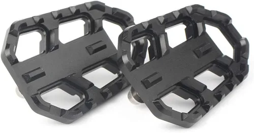 Miniatura 6 de Zhisheng - Estriberas anchas para motocicleta, reposapiés, pedal negro para Kawasaki para Versys-X300 17-18, para Versys 650 para Versys 1000 15-19