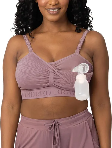 Miniatura 11 de Kindred Bravely Sublime Pumping Bra Hands Free, Adjustable Pumping & Nursing Bra with EasyClip for All Breast Pumps
