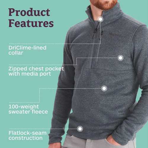 Miniatura 4 de MARMOT Drop Line 12 cremallera para hombre