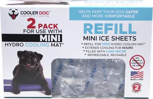 Miniatura 2 de CoolerDog Láminas de hielo de repuesto para alfombrilla de enfriamiento hidráulico, almohadilla de enfriamiento para perros