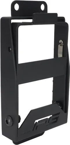 Miniatura 4 de JFG RACING Reposapiés para pasajero trasero ATV plegable antideslizante pedal para pasajero trasero universal para Polaris Sportsman Scrambler