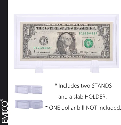 Miniatura 3 de PayandPack EMICO - Marco de lujo para papel fotográfico de moneda sólida para billetes regulares