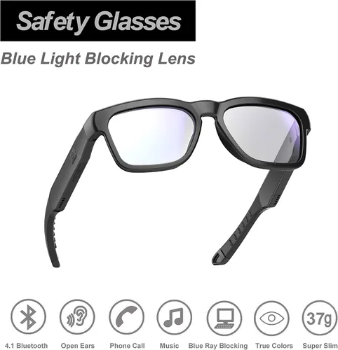Miniatura 2 de OhO Gafas Inteligentes, Gafas de Audio con Altavoz Bluetooth, Lentes de Lectura con Control de Voz y Oreja Abierta, (Hombres/Mujeres)
