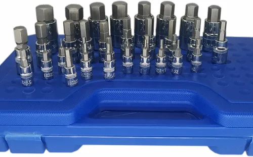 Miniatura 4 de Master - Juego de llaves hexagonales Allen, llave hexagonal para llave de trinquete SAE y juego métrico de 3/8, 1/4, 1/2, 34 piezas
