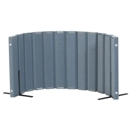 Miniatura 9 de Angeles Divisor silencioso de 30" x 6' con paneles de amortiguación de sonido, pared separadora de habitación independiente, azul