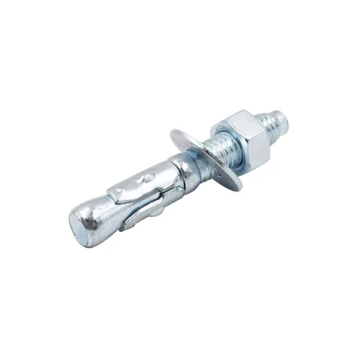 Miniatura 26 de Anclajes de hormigón 3/8, pernos de anclaje de cuña de 3/8 de acero al carbono galvanizado con arandela y tuerca, 3/8 pulgadas de diámetro exterior