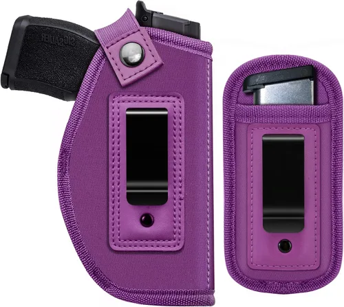 Miniatura 10 de Funda de pistola para mujeres/hombres, fundas IWB universales para transporte oculto, fundas de pistola diestra/siniestra, compatibles con S&W M&P