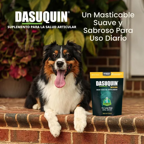 Miniatura 4 de Nutramax Dasuquin para perros grandes, suplemento para la salud de las articulaciones, contiene glucosamina para perros, además de condroitina, ASU