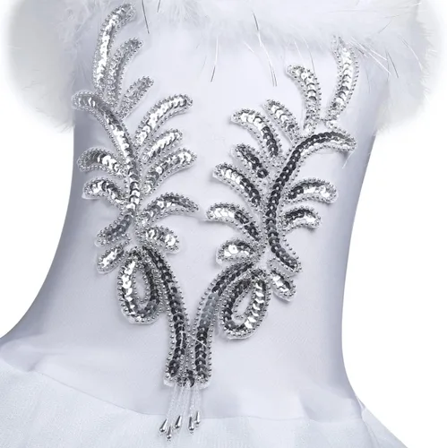 Miniatura 5 de Vestido de tutú de ballet con lentejuelas para niñas y niñas